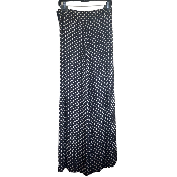 Haute Hippie Black Silk Polka Dot Pants - Picture 6 of 14